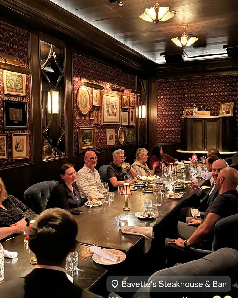 Dinner with professionals, February 2025.