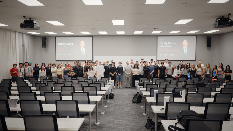 Speaker night, September 2026.
