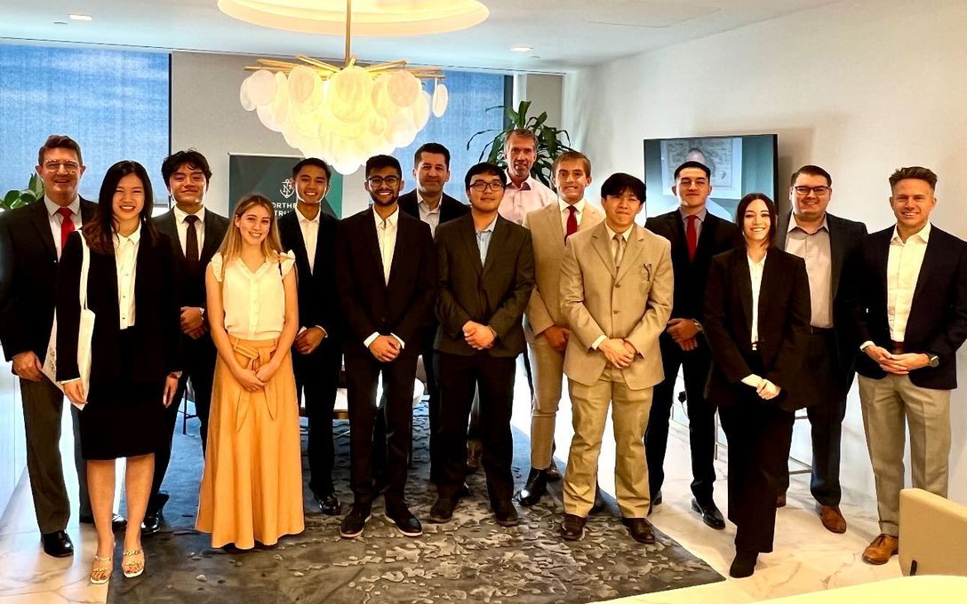 An FMA office visit to Northern Trust, 2024